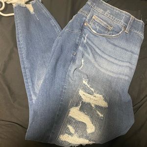Torrid distressed jeans